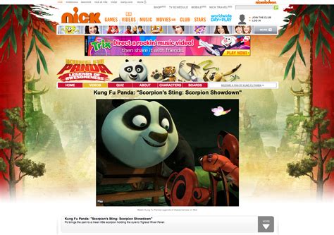 kung fu panda website